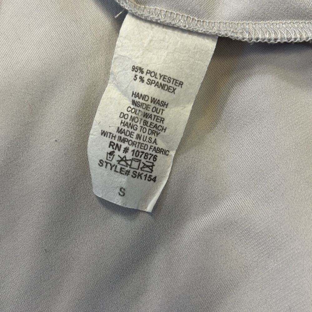 Sun Kim Tunic Top/Dress Front Pockets, Gray Small, Wrinkle Resistant 3/4… - Picture 11 of 11